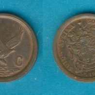 Südafrika 2 Cents 1993