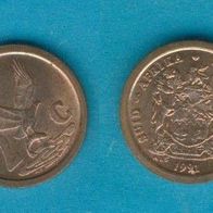Südafrika 2 Cents 1991