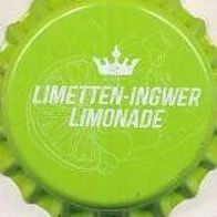Schwarzwald Sprudel Limetten-Ingwer Limonade 2014 Kronkorken Kronenkorken unbenutzt
