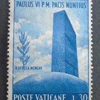Briefmarke Vatikan: 1965 - 30 Lire - Michel Nr. 484