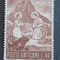 Briefmarke Vatikan: 1965 - 40 Lire - Michel Nr. 488