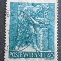 Briefmarke Vatikan: 1966 - 40 Lire - Michel Nr. 495