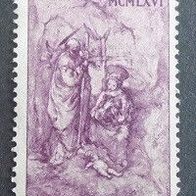 Briefmarke Vatikan: 1966 - 20 Lire - Michel Nr. 514