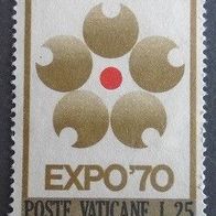 Briefmarke Vatikan: 1970 - 25 Lire - Michel Nr. 556