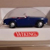 Wiking 1:87 BMW 507 Roadster Cabriolet ultramarinblau IE rot in OVP 829 01 (1994)