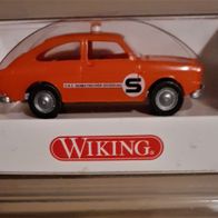 Wiking 1:87 VW 1600 TL verkehrsorange ONS Rennstrecken Sicherung 0078 11 (2010)