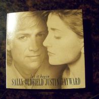 Sally Oldfield + Justin Hayward - 3" Foc cardsleeve 3-track Mini Cd "Let it begin"
