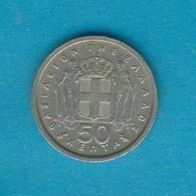 Griechenland 50 Lepta 1962