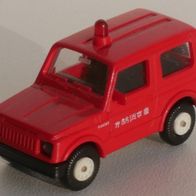 Rietze 50161 Suzuki geschlossen Japanische Feuerwehr KdoW mit Rotlicht