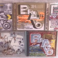 BRAVO Hits 14, 16, 21, 22 und Best of ´95 - 4 Doppel-CDs