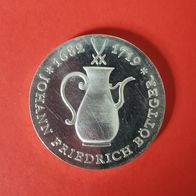 10 DDR Mark Silber Münze Johann Friedrich Böttger von 1969