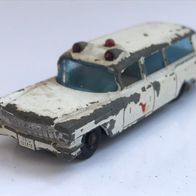 Matchbox Series No. 54 - S & S Cadillac Ambulance - Made in England by Lesney