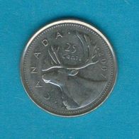 Kanada 25 Cents 2007