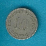 10 Pfennig 1898 A