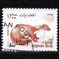 Vi008-Vignetten Briefmarken Afghan-Post 1 Wert Tierwelt <