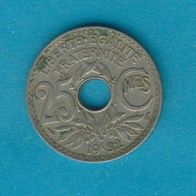 Frankreich 25 Centimes 1932