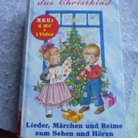 VHS Kassette Wir warten auf das Christkind mit Märchen & Liedern