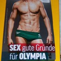 James Magnussen Clipping Article german sexy shirtless Bericht