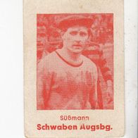 Fußball Toto Gum 1950 /51 Süßmann Schwaben Augsburg ( 1 ) ungeklebt