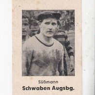 Fußball Toto Gum 1950 /51 Süßmann Schwaben Augsburg ( 2 ) ungeklebt