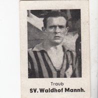 Fußball Toto Gum 1950 /51 Traub (1 ) SV. Waldhof Mannheim ungeklebt Barco