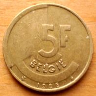 5 Franken 1986 Belgie