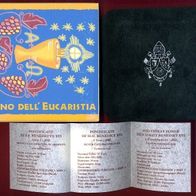 Vatikan 10 Euro 2005 Silber PP/ Proof Eucharistie, Papst Benedikt XVI.