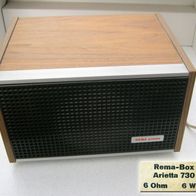 DDR Technik - Lautsprecherbox REMA arietta 730 * 6 Ohm / 6 Watt