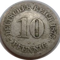Deutsches Reich 10 Pfennig 1875 (A) ## DE-1A