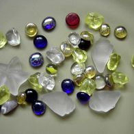 diverse Deko/ Aquarien/ Spielsteine/Kugeln, verschiedene Farben, Formen und Größen,