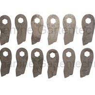 Vertikutiermesser Ersatzmesser Satz 15 Stück Vertikutierer Solo 516 + 518 + Lager - Motorgeräte