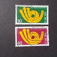 Bund Nr 768-69 gestempelt Europamarken