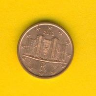 Italien 1 Cent 2013