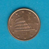 Italien 5 Cent 2018