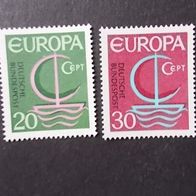 Bund Nr 519-20 postfrisch Europamarken