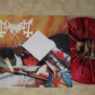 Mayhem- Dawn Of The Black Hearts/ Red Suicide Splatter Vinyl LP Ltd 300