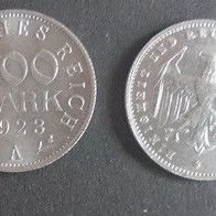 Münze Deutsches Reich: 200 Mark 1923 - A - SS - Vorzüglich