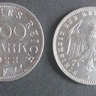Münze Deutsches Reich: 200 Mark 1923 - F - SS - Vorzüglich