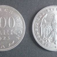 Münze Deutsches Reich: 500 Mark 1923 - A - SS - VZ