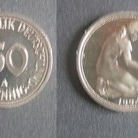 Münze Bundesrepublik Deutschland ( BRD ): 50 Pfennig 1994 - A - VZ / PP