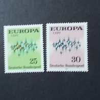 Bund Nr 716-17 postfrisch Europamarken
