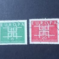 Bund Nr 406-07 gestempelt Europamarken