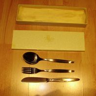 Auerhahn Besteck 3 teilig nagelneu