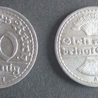 Münze Deutsches Reich: 50 Reichspfennig 1921 - A