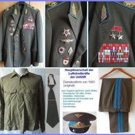 UdSSR Luftstreitkräfte General Marschall / Dienstuniform, gebraucht