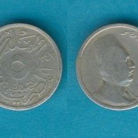 Agypten 5 Millimes 1924