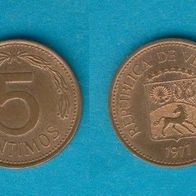 Venezuela 5 Centimos 1977
