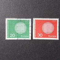 Bund Nr 620-61 gestempelt Europamarken