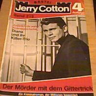 G-man Jerry Cotton - Band 219 - 4. Auflage - Bastei Verlag - Romanheft