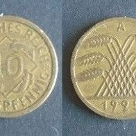 Münze Deutsches Reich: 10 Reichspfennig 1925 - A